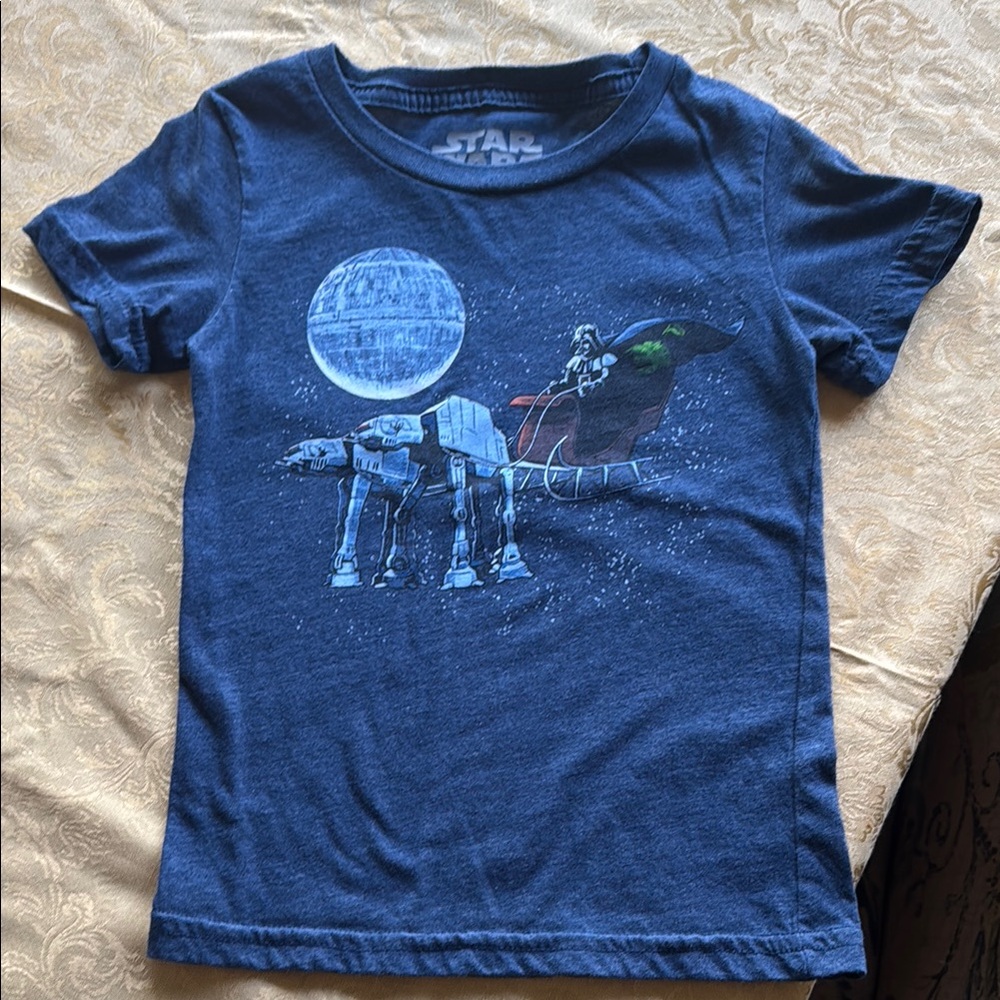 Star Wars Kids Blue Graphic T-Shirt
